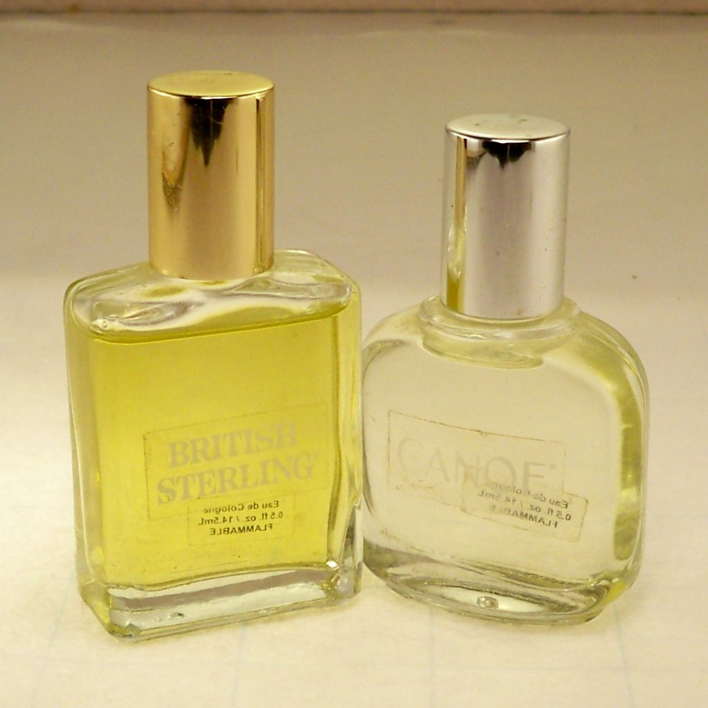 British Sterling Canoe Parfum Each 05 Fl Oz